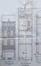 de Fiennesstraat 12, opstand en plattegrond van de verbouwde benedenverdieping, GAA/DS 12268 (11.08.1909)
