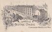 de Fiennesstraat 64 tot 68, perspectiefzicht van het Institut Notre-Dame, na 1907, (coll. Marcel Jacobs)