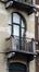 Émile Carpentierstraat 29, glasdeur op de eerste verdieping, (© ARCHistory, 2019)