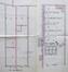 Émile Carpentierstraat 39 en 37, inplantingsplan en plattegrond van de benedenverdieping van de stalling, GAA/DS 8561 (05.07.1901)