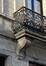 Rue Georges Moreau 25, détail du balcon du premier étage, (© ARCHistory, 2019)