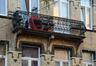 Georges Moreaustraat 94-96, balkon op de tweede verdieping, (© ARCHistory, 2019)