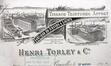 En-tête de lettre d’Henri Torley & Co, à l’angle des rues Brogniez et de l’Instruction, ACA/Urb. 7274 (22.12.1897)