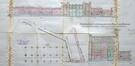 Rue des Matériaux 71, plans du mur de clôture et du hangar côté quai de l’Industrie, ACA/Urb. 17116 (17.09.1923)