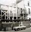 Chaussée de Mons 176, actuelle École Sainte-Marie, vue du nouveau bâtiment en construction, ACA/Urb. 42638 (22.02.1967)