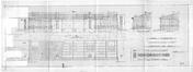 Chaussée de Mons 882-884, Écoles primaires 2 et 4, plans du préau, après 1911, ACA/Propriétés communales