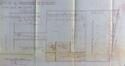 Rue Plantin 23-25, plan des bâtiments arrière, ACA/Urb. 33549 (14.06.1949)