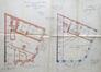 Poincarélaan 75 – Luchtvaartsquare 2-4, plattegronden van de kelder- en benedenverdieping, GAA/DS 13002 (19.05.1911)