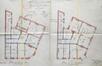 Poincarélaan 75 – Luchtvaartsquare 2-4, plattegronden van de tussenverdieping en de eerste verdieping, GAA/DS 13002 (19.05.1911)