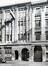 Square Robert Pequeur 3 – rue Lambert Crickx 19-23, vue des entrées avant modification, 1952, ACA/Urb. 35421 (27.05.1952)