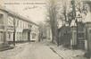 Leopold I straat 317, zicht op de hoek van het Oud Pannenhuis en het Nouveau Pannenhuis, 1905, Collectie Belfius Bank – Académie royale de Belgique ©ARB-urban.brussels