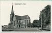 L’église Saint-Pierre depuis l’avenue Secrétin, s. d. (vers 1930-50), Erfgoedbank Jette,