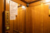 Place du Petit Sablon 14. Intérieur de la cabine © Homegrade, 2025