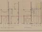 Rue Vanderhaegen 18. Plan de transformation de 1937 avec l'ascenseur existant © Archives de la Ville de Bruxelles - AVB/TP 055791 (1937), 2023