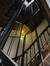 Avenue Louis Lepoutre 39. Cage d'escalier avec l'ascenseur, 2020