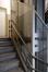 Rue de l'Autonomie 7. Protection de la gaine et main courante de l'escalier © Homegrade, 2023