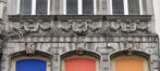 Rue de Flandre 8 à Bruxelles (vers 1750-1775), rocailles, 2025