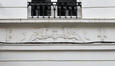 Rue Marcq 12, 14 à Bruxelles, détail frise (1826), 2025