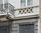 Handelsstraat 73 te Brussel Uitbreiding Oost ( 1852), geajoureerde borstwering, 2025