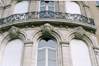 Fenêtres à arc en plein cintre frappées d'un mascaron, av. de Tervueren 166, Woluwe-Saint-Pierre, 1913, architecte Franz D’Ours, 2002