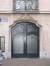 Porte à arc chantourné, rue Saint-Bernard 44, Saint-Gilles, 1909, architecte Adrien Blomme, 2005