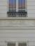 Style Empire, détail de façade, griffons stuqués, rue Marcq 12-14, Bruxelles, 1826, maître-plafonneur J.F. Bonnevie, 2005