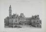 Historicisme (geïnspireerd op de architectuur van de kastelen aan de Loire), Stadhuis, Maurice Van Meenenplein 94, Sint-Gillis, 1904, arch. Albert Dumont, <i>L’Émulation<i/>, 1906, pl. 3