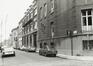 Rue de la Prévoyance, n° pairs, vue depuis le boulevard de Waterloo, 1980