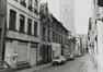 Rue de la Samaritaine, numéros impairs, aspect rue entre la rue des Chandeliers et la rue du Temple, 1980