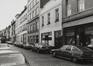 Huidevettersstraat, pare nummers, vanaf Zuidlaan naar het Noorden, 1980