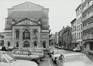 quai aux Pierres de Taille … à 11. Théâtre Royal Flamand. Ancien Entrepôt, Magasins de l'artillerie et du génie, façade arrière, voir rue de Laeken 146, 1978