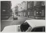 rue Van Gaver, n° pairs, vue depuis la rue des Commerçants, 1975