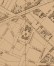 De loods voor lijkkoetsen op het voormalige kerkhof van de Leopoldswijk, Bruxelles et ses environs, Institut cartographique militaire, 1894 (SAB/OW 16767)