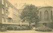 Boulevard Clovis 75-79, couvent des Sœurs gardiennes de l’Eucharistie (démoli), vue du jardin (Collection de Dexia Banque, s.d.)