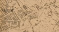 La chaussée de Louvain, après déplacement de la ligne de chemin de fer sous le boulevard Clovis, détail du plan Bruxelles et ses environs, réalisé par l’Institut cartographique militaire en 1894, AVB/TP 16767