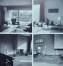 Veronesestraat 58 en Kortenberglaan 116, diverse foto’s van de salon in het duplexappartement van de directeur (La Maison, 12, 1961, p. 383)