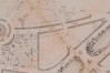 Quartier des Étangs, parcelles prêtes à la vente, plan de la Société immobilière de Belgique, détail du tracé de la rue de la Vallée, AVB/PP 2720 (vers 1875)