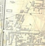 Detail uit Plan géométrique de la Ville de Bruxelles, getekend door W. B. Craan in 1835, gebouwen van de Grande Harmonie, SAB/Plan de Bruxelles no 87
