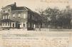 Roodhuisplein 5-5a, het Rood Huis in of voor 1904 , (verzameling Belfius Bank @ ARB – MBHG)
