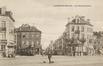 Zicht in de Maria-Christinastraat vanop het Émile Bockstaelplein, (verzameling Belfius Bank @ ARB – MBHG)