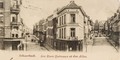 Vue de la rue des Ailes et de la rue Quinaux depuis la place du Pavillon, (Collection Dexia Banque-ARB-RBC)