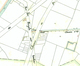 Détail de l'Atlas des chemins vicinaux de Schaerbeek, montrant l'ancien tracé de la rue du Pavillon au début des années 1840, ACS/TP Infrastructure