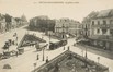 Vue de la place Liedts vers les rues des Palais et de Brabant, avant 1913 , (Collection Dexia Banque-ARB-RBC)
