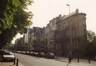 Avenue des Gaulois, enfilade vers la porte de Tervueren depuis la rue des Francs, 1994
