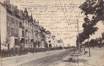 L'avenue de Tervueren, enfilade côté pair vers le square Montgomery, cachet de la poste de 1913 (Collection de Dexia Banque)