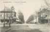 Avenue de la Couronne, à hauteur du carrefour avec le boulevard Général Jacques, vers 1900 , (Collection Dexia Banque).
