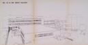 Rue Edmond Picard 18, avant-projet pour la nouvelle aile de l’Institut National du Sang, vue panoramique, Bureau J. Wybauw, ACI/Urb. 106-18 (1964)