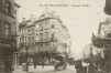 Chaussée d’Ixelles, croisement avec la rue de l’Athénée, vers 1900, (Collection Dexia Banque).