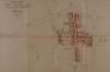 Aanlegplan van het voorplein voor de Sint-Bonifaaskerk (KB van 05.02.1898), licht gewijzigd ten opzichte van het KB van 1876, GAE/OW 135