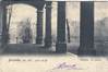 Het Cenakel, westelijke vleugel, arcade (Verzameling van Dexia Bank, vóór 1904)